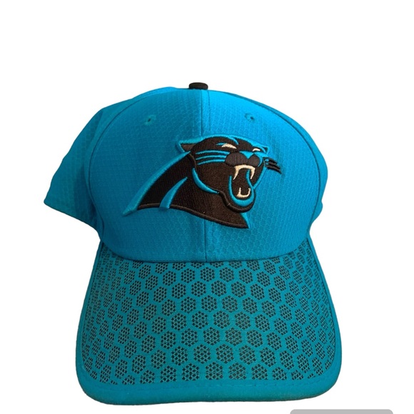 Carolina Panthers Hat Small/ Medium New Era  Stretch Fit - Picture 1 of 6